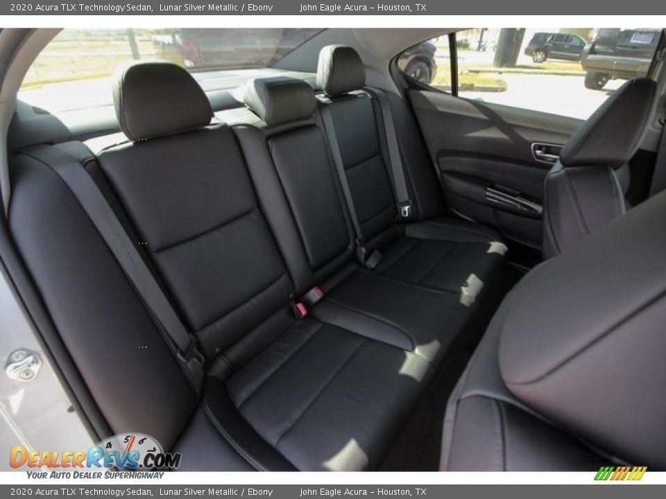 2020 Acura TLX Technology Sedan Lunar Silver Metallic / Ebony Photo #25