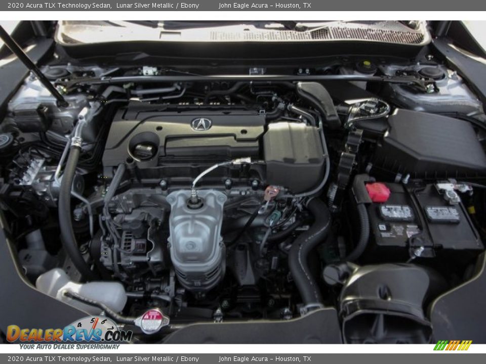 2020 Acura TLX Technology Sedan Lunar Silver Metallic / Ebony Photo #28