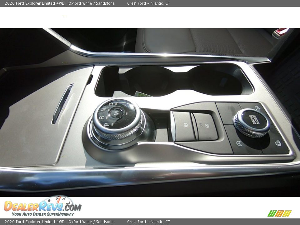 2020 Ford Explorer Limited 4WD Oxford White / Sandstone Photo #16