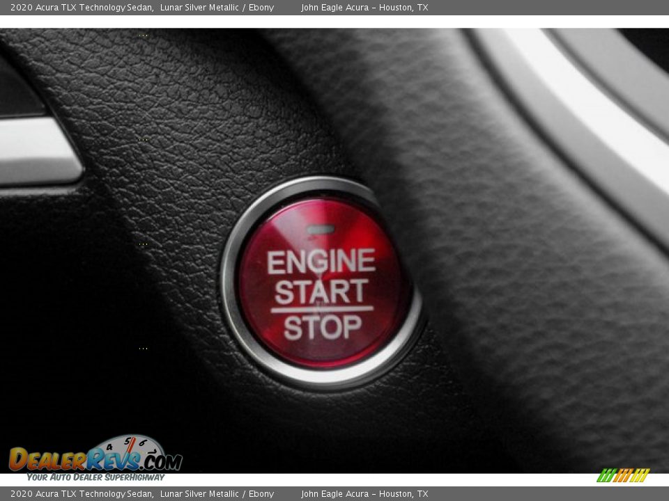 2020 Acura TLX Technology Sedan Lunar Silver Metallic / Ebony Photo #34