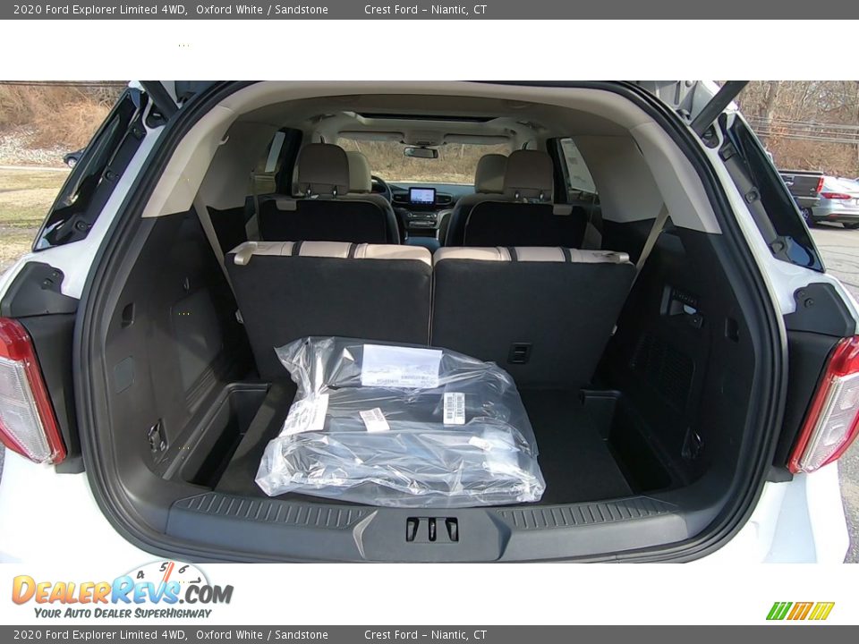 2020 Ford Explorer Limited 4WD Oxford White / Sandstone Photo #21