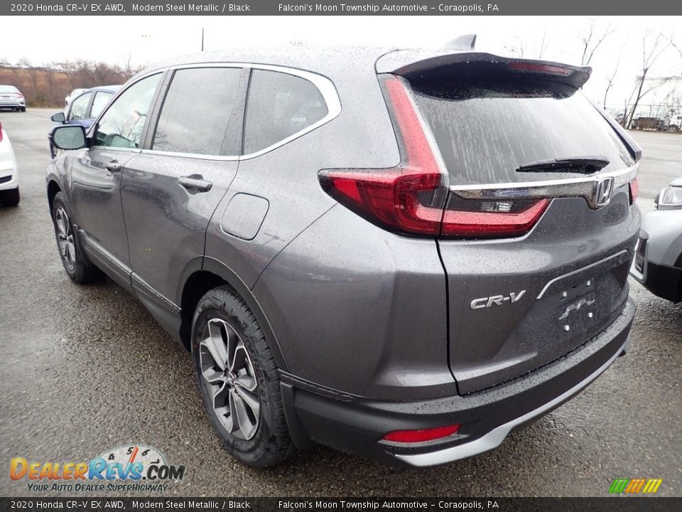2020 Honda CR-V EX AWD Modern Steel Metallic / Black Photo #2