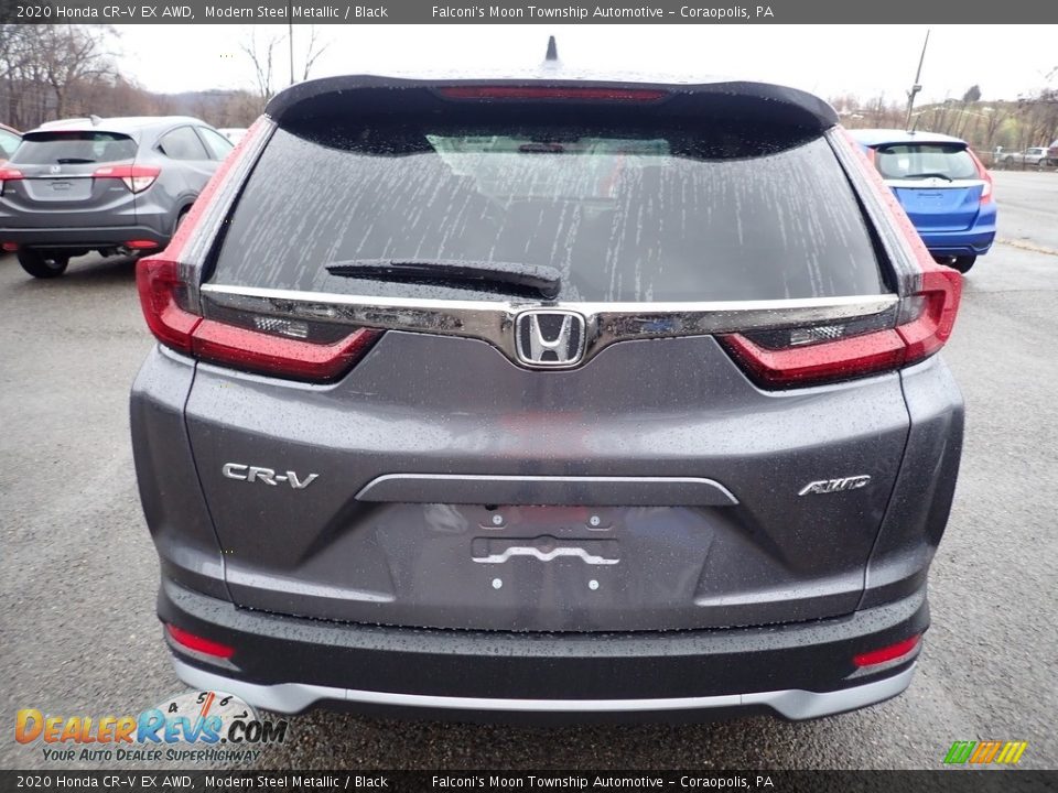 2020 Honda CR-V EX AWD Modern Steel Metallic / Black Photo #3