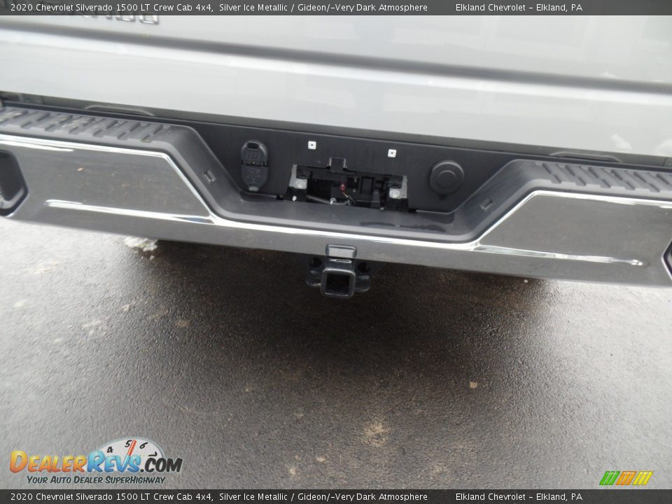 2020 Chevrolet Silverado 1500 LT Crew Cab 4x4 Silver Ice Metallic / Gideon/­Very Dark Atmosphere Photo #10