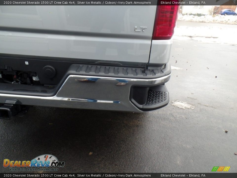 2020 Chevrolet Silverado 1500 LT Crew Cab 4x4 Silver Ice Metallic / Gideon/­Very Dark Atmosphere Photo #11