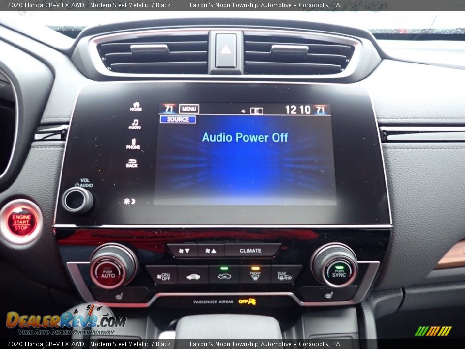 2020 Honda CR-V EX AWD Modern Steel Metallic / Black Photo #13
