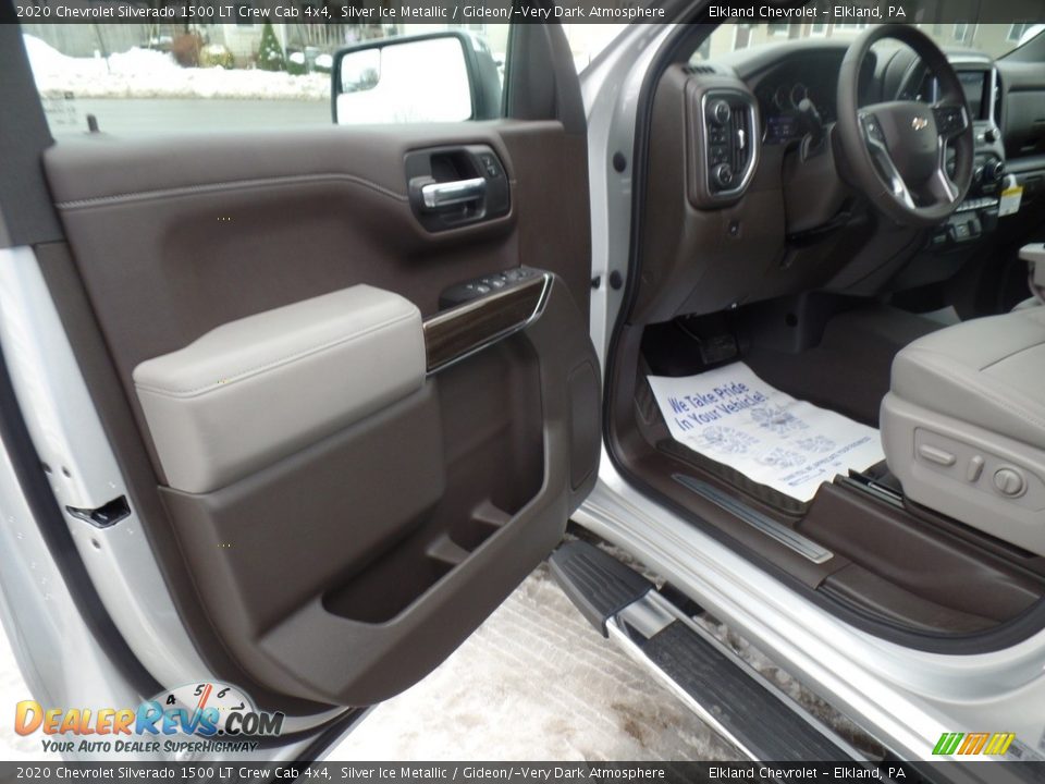 2020 Chevrolet Silverado 1500 LT Crew Cab 4x4 Silver Ice Metallic / Gideon/­Very Dark Atmosphere Photo #12