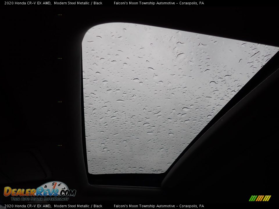 2020 Honda CR-V EX AWD Modern Steel Metallic / Black Photo #14