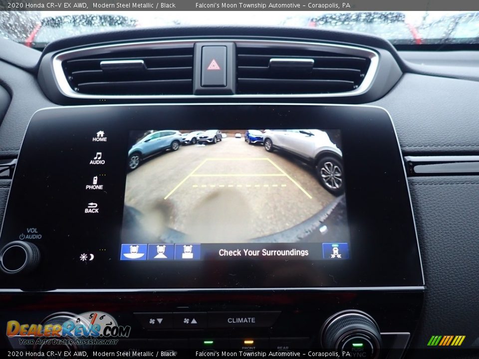 2020 Honda CR-V EX AWD Modern Steel Metallic / Black Photo #15