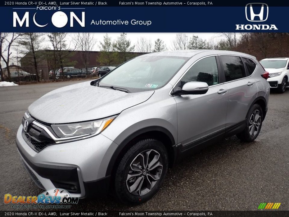 2020 Honda CR-V EX-L AWD Lunar Silver Metallic / Black Photo #1
