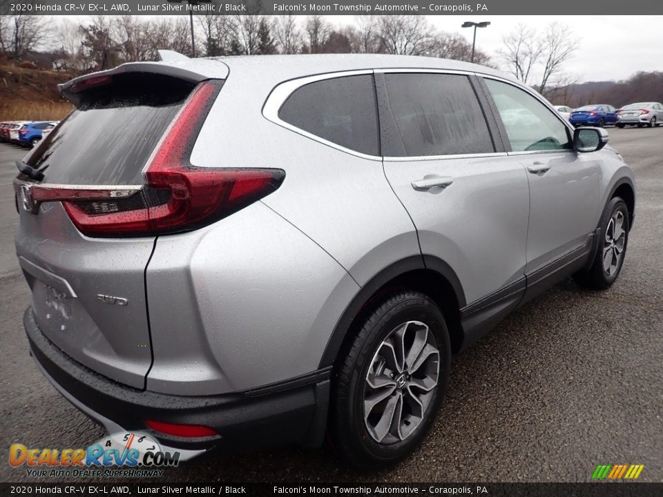 2020 Honda CR-V EX-L AWD Lunar Silver Metallic / Black Photo #4