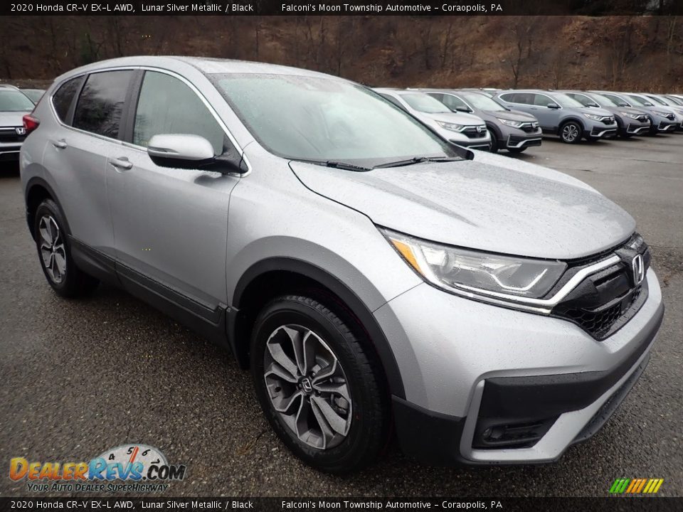 2020 Honda CR-V EX-L AWD Lunar Silver Metallic / Black Photo #5