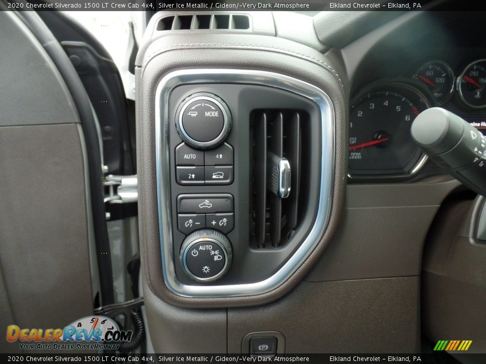 2020 Chevrolet Silverado 1500 LT Crew Cab 4x4 Silver Ice Metallic / Gideon/­Very Dark Atmosphere Photo #20