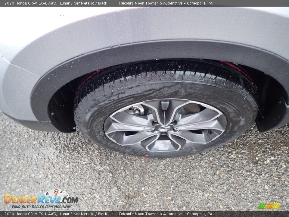 2020 Honda CR-V EX-L AWD Lunar Silver Metallic / Black Photo #7