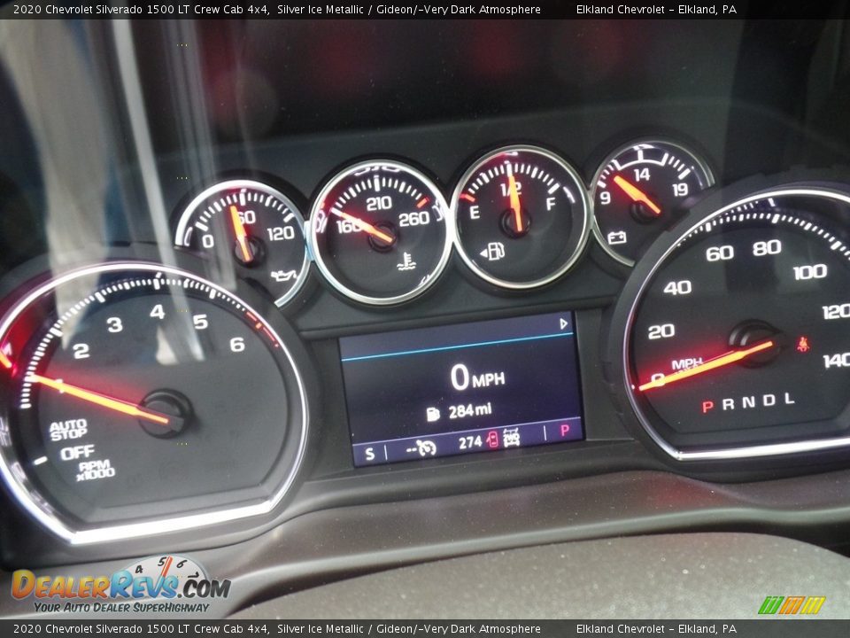 2020 Chevrolet Silverado 1500 LT Crew Cab 4x4 Silver Ice Metallic / Gideon/­Very Dark Atmosphere Photo #22
