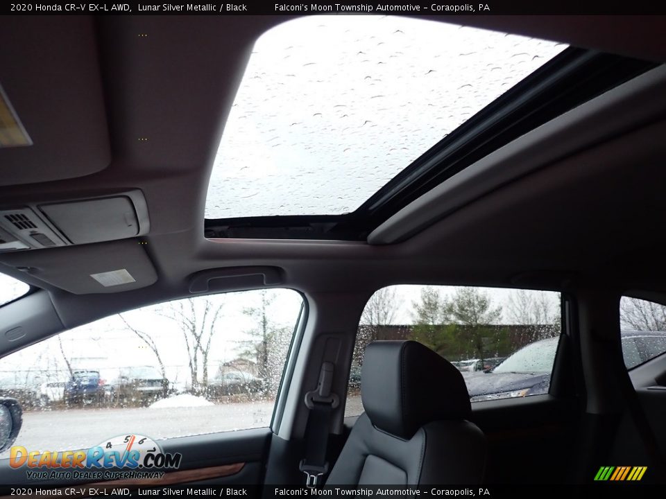 2020 Honda CR-V EX-L AWD Lunar Silver Metallic / Black Photo #12