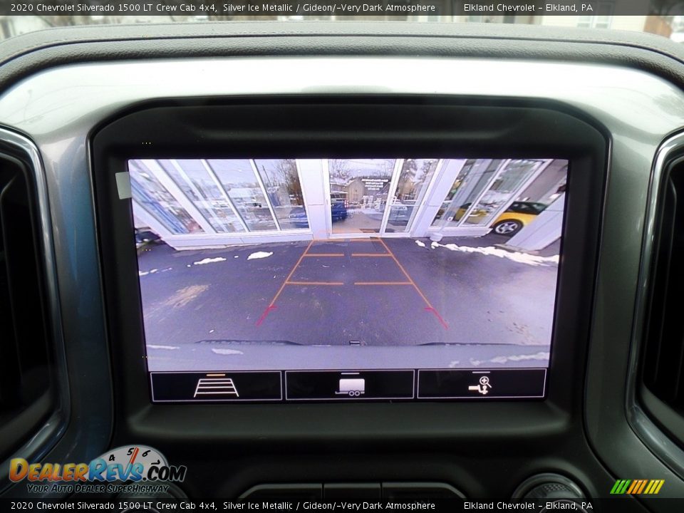 2020 Chevrolet Silverado 1500 LT Crew Cab 4x4 Silver Ice Metallic / Gideon/­Very Dark Atmosphere Photo #26