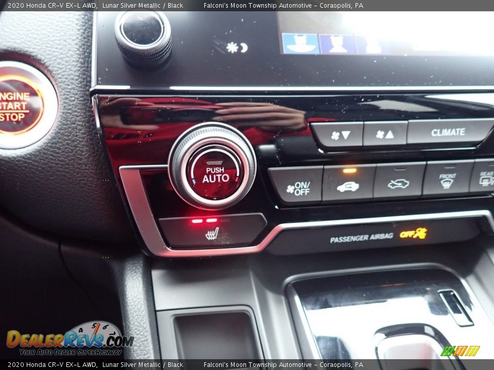 2020 Honda CR-V EX-L AWD Lunar Silver Metallic / Black Photo #15