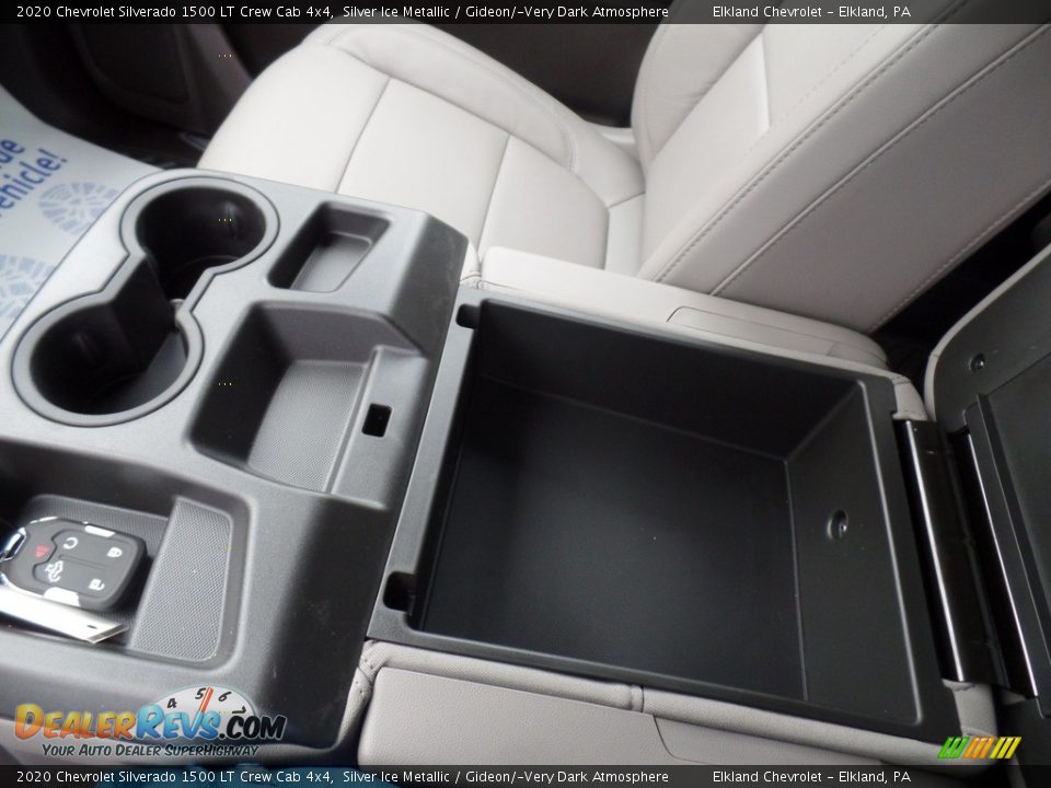 2020 Chevrolet Silverado 1500 LT Crew Cab 4x4 Silver Ice Metallic / Gideon/­Very Dark Atmosphere Photo #30