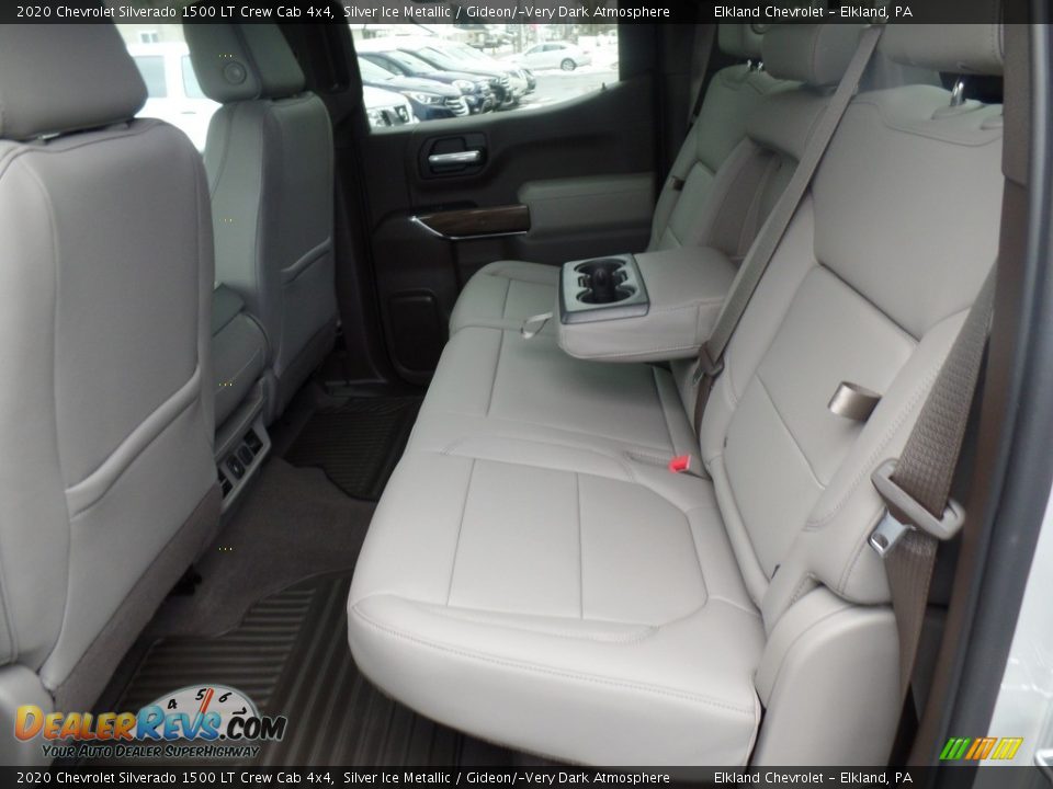 2020 Chevrolet Silverado 1500 LT Crew Cab 4x4 Silver Ice Metallic / Gideon/­Very Dark Atmosphere Photo #36