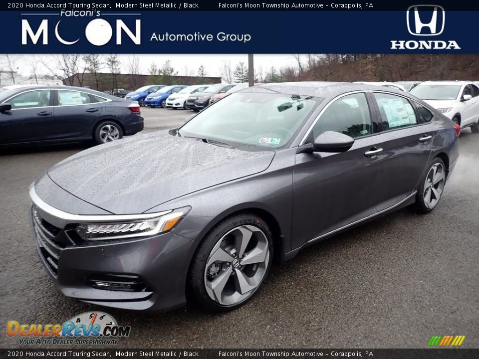 2020 Honda Accord Touring Sedan Modern Steel Metallic / Black Photo #1