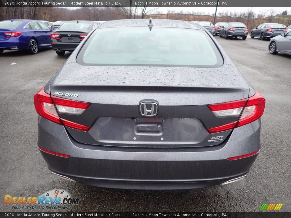 2020 Honda Accord Touring Sedan Modern Steel Metallic / Black Photo #3