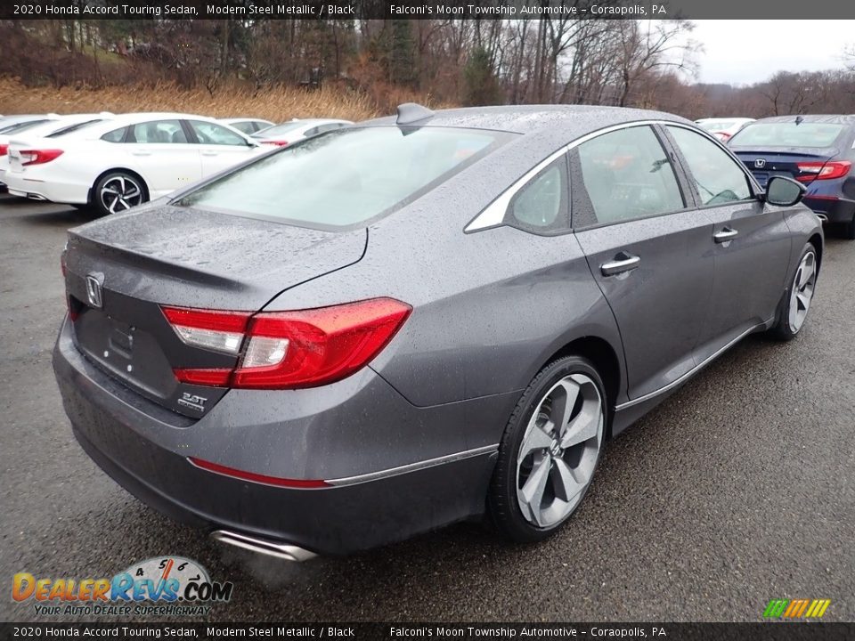 2020 Honda Accord Touring Sedan Modern Steel Metallic / Black Photo #4