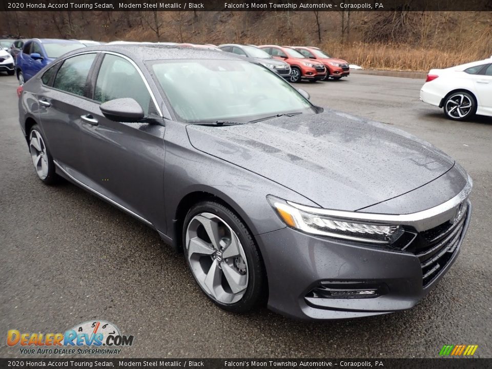 2020 Honda Accord Touring Sedan Modern Steel Metallic / Black Photo #5