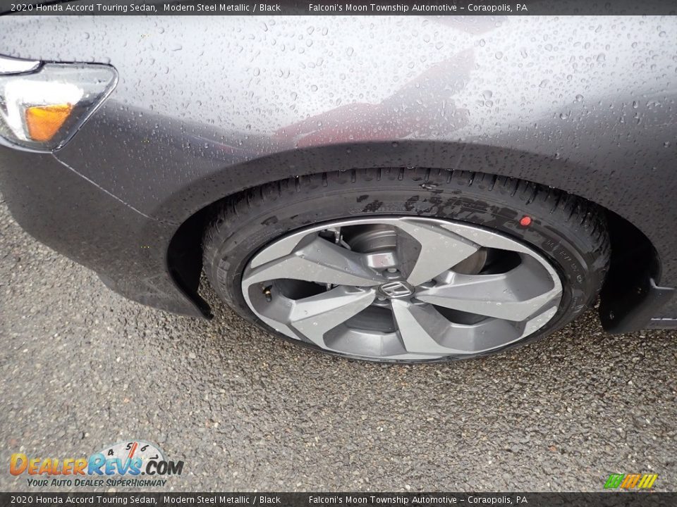 2020 Honda Accord Touring Sedan Modern Steel Metallic / Black Photo #7