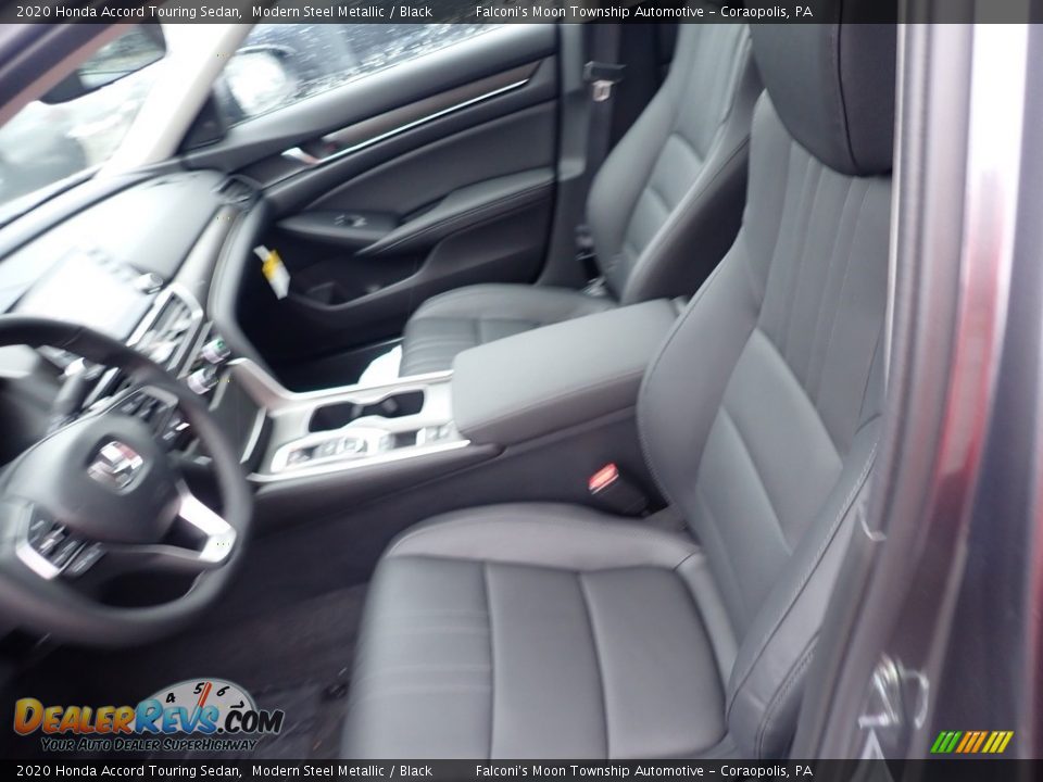 2020 Honda Accord Touring Sedan Modern Steel Metallic / Black Photo #8