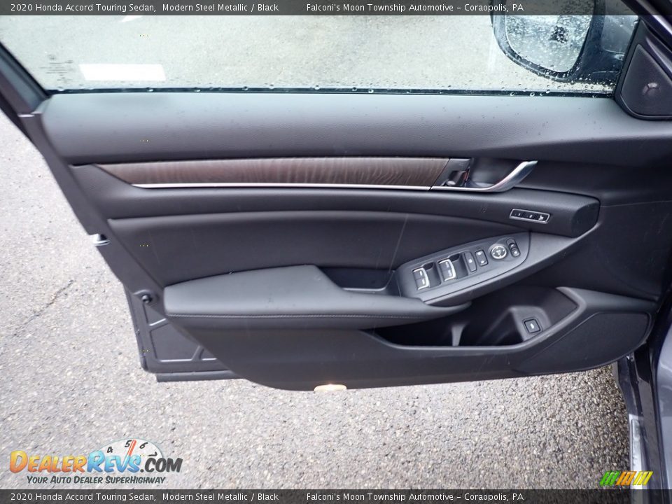 2020 Honda Accord Touring Sedan Modern Steel Metallic / Black Photo #11