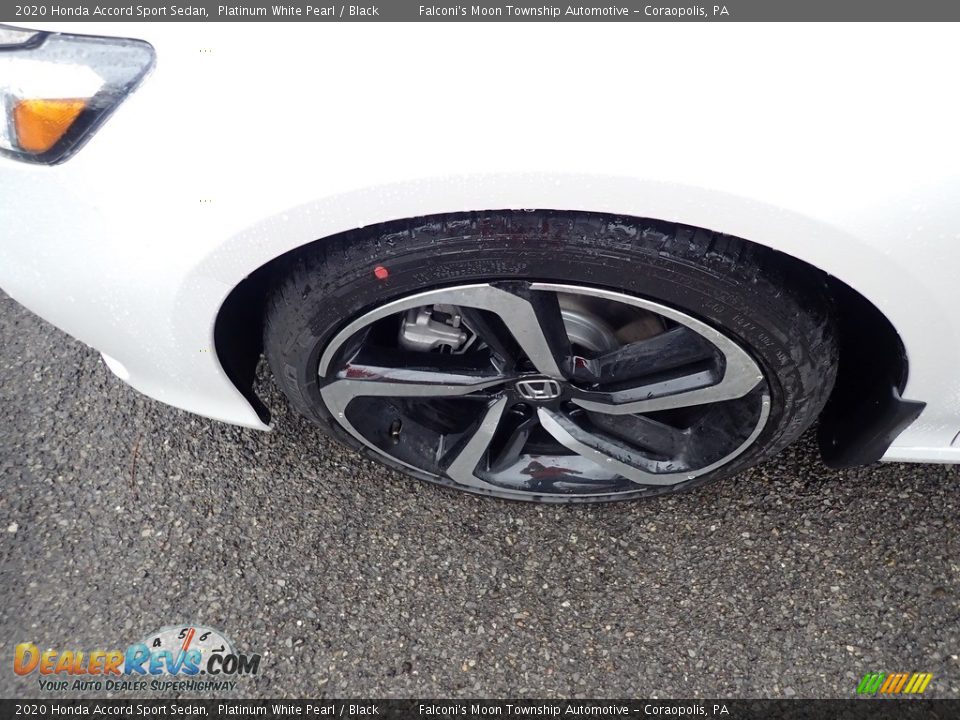 2020 Honda Accord Sport Sedan Platinum White Pearl / Black Photo #7