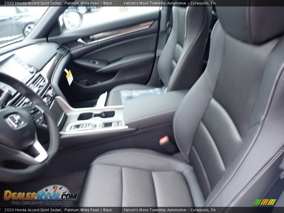 2020 Honda Accord Sport Sedan Platinum White Pearl / Black Photo #8