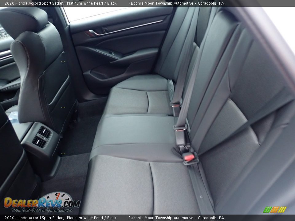 2020 Honda Accord Sport Sedan Platinum White Pearl / Black Photo #9