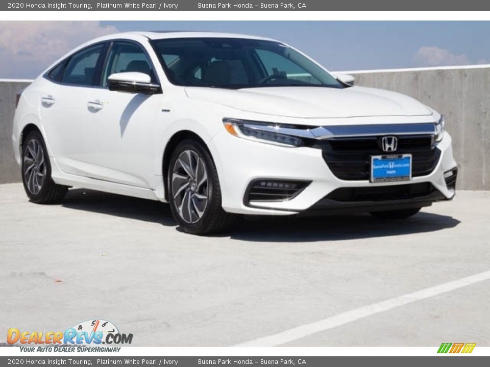 2020 Honda Insight Touring Platinum White Pearl / Ivory Photo #1