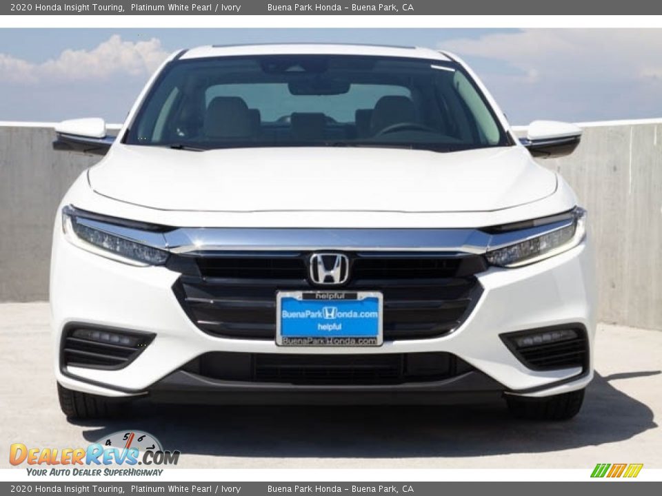 2020 Honda Insight Touring Platinum White Pearl / Ivory Photo #3