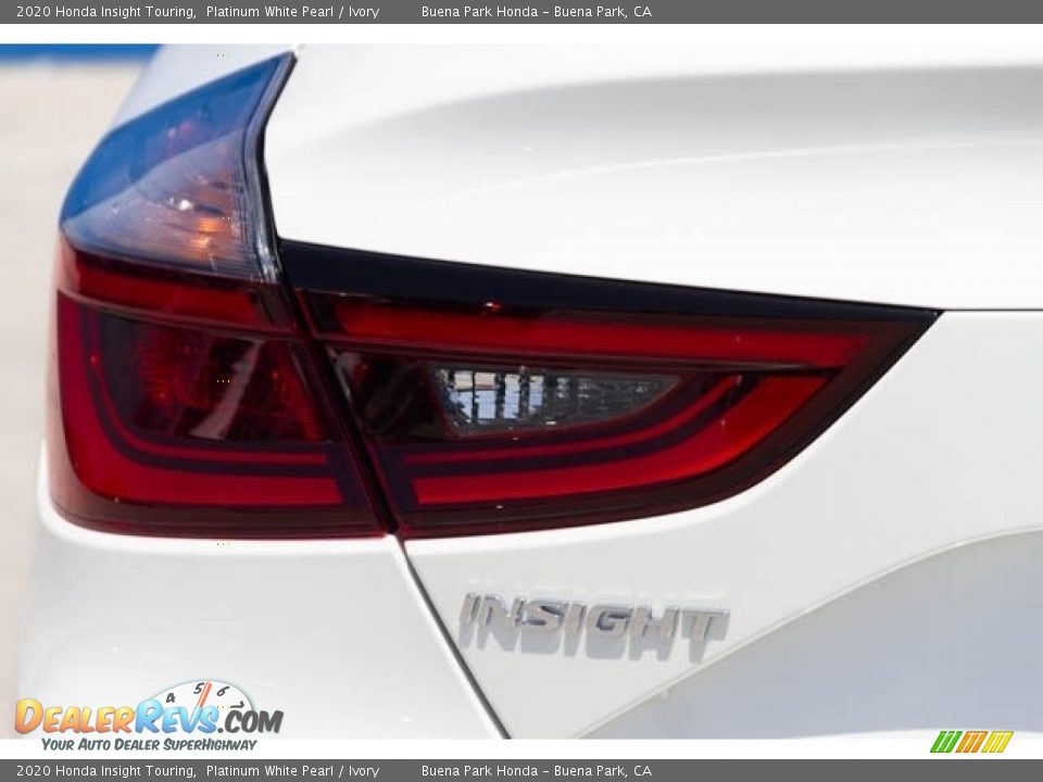 2020 Honda Insight Touring Platinum White Pearl / Ivory Photo #7