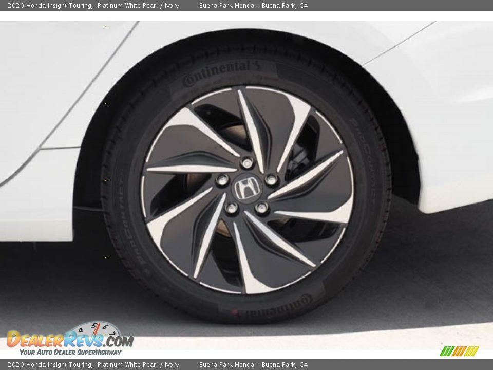 2020 Honda Insight Touring Platinum White Pearl / Ivory Photo #14