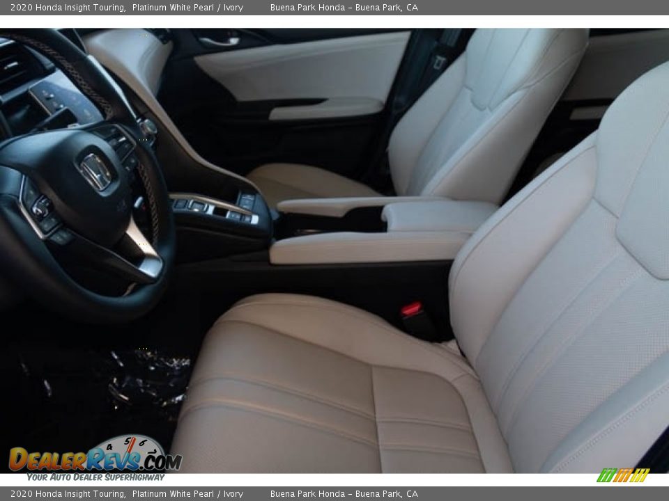 2020 Honda Insight Touring Platinum White Pearl / Ivory Photo #17