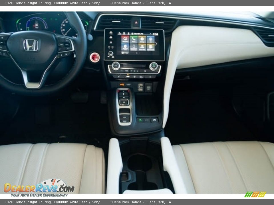 2020 Honda Insight Touring Platinum White Pearl / Ivory Photo #19