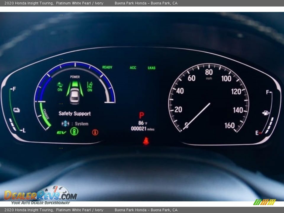 2020 Honda Insight Touring Platinum White Pearl / Ivory Photo #20