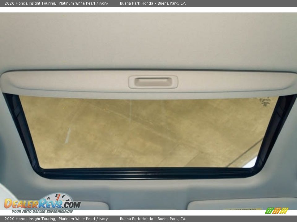 2020 Honda Insight Touring Platinum White Pearl / Ivory Photo #27