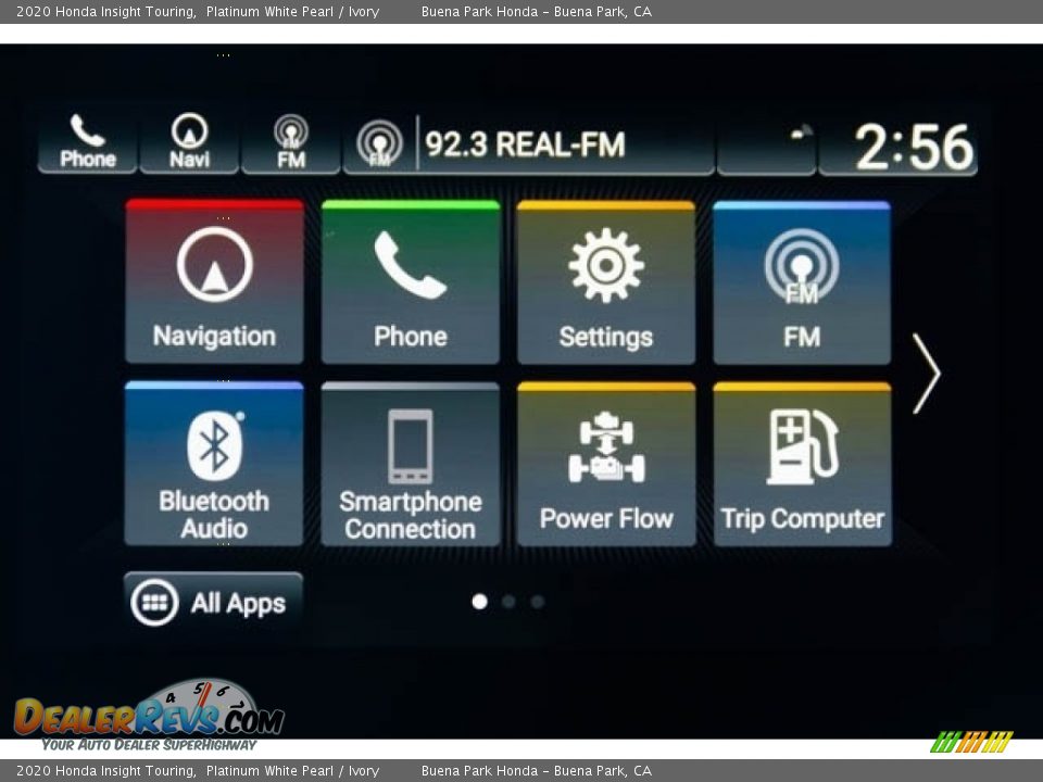 2020 Honda Insight Touring Platinum White Pearl / Ivory Photo #34