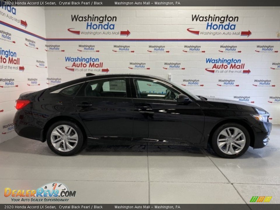2020 Honda Accord LX Sedan Crystal Black Pearl / Black Photo #1