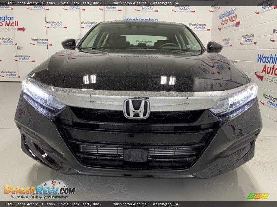 2020 Honda Accord LX Sedan Crystal Black Pearl / Black Photo #3