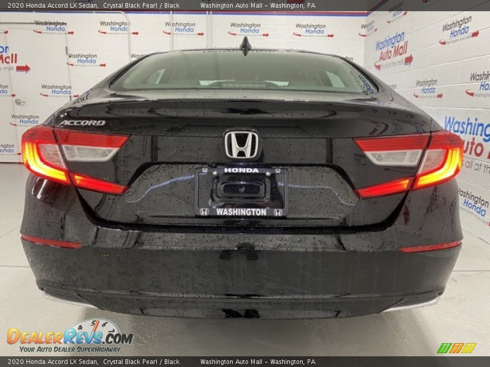 2020 Honda Accord LX Sedan Crystal Black Pearl / Black Photo #7