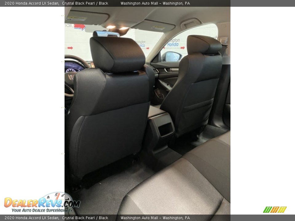 2020 Honda Accord LX Sedan Crystal Black Pearl / Black Photo #18
