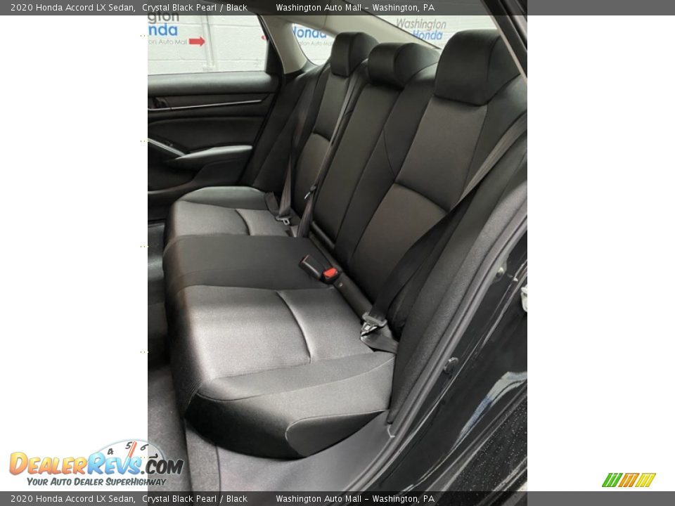 2020 Honda Accord LX Sedan Crystal Black Pearl / Black Photo #19