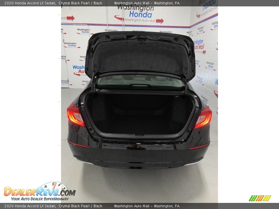 2020 Honda Accord LX Sedan Crystal Black Pearl / Black Photo #21