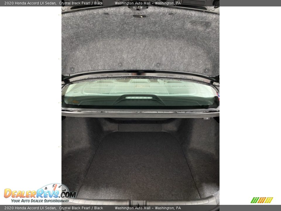 2020 Honda Accord LX Sedan Crystal Black Pearl / Black Photo #22